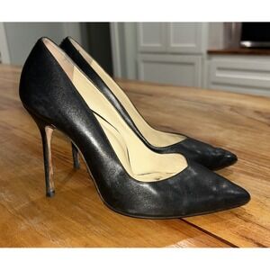 Sarah Flint Perfect Pump 100- Black- Size IT37/US 7